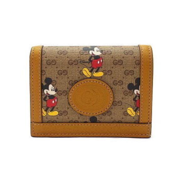 Gucci DISNEY Mickey Mouse Wallet Bifold - Picture 1 of 5